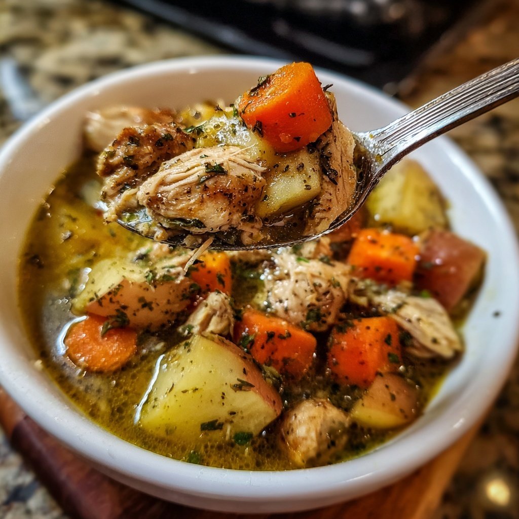Slow Cooker Chicken Stew Recipe